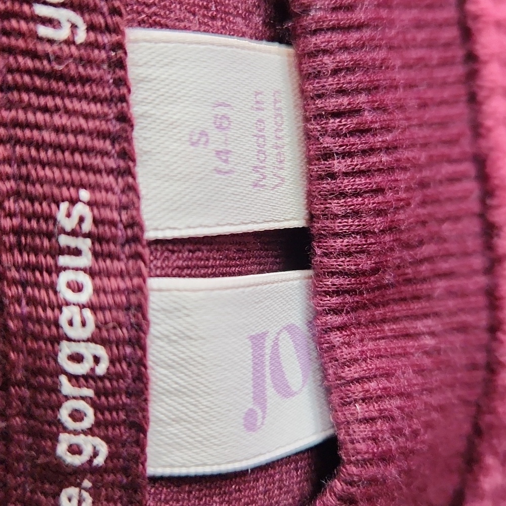 Burgundy Ribbed 2pc Lounge/Sweat Set - Picture 5 of 5